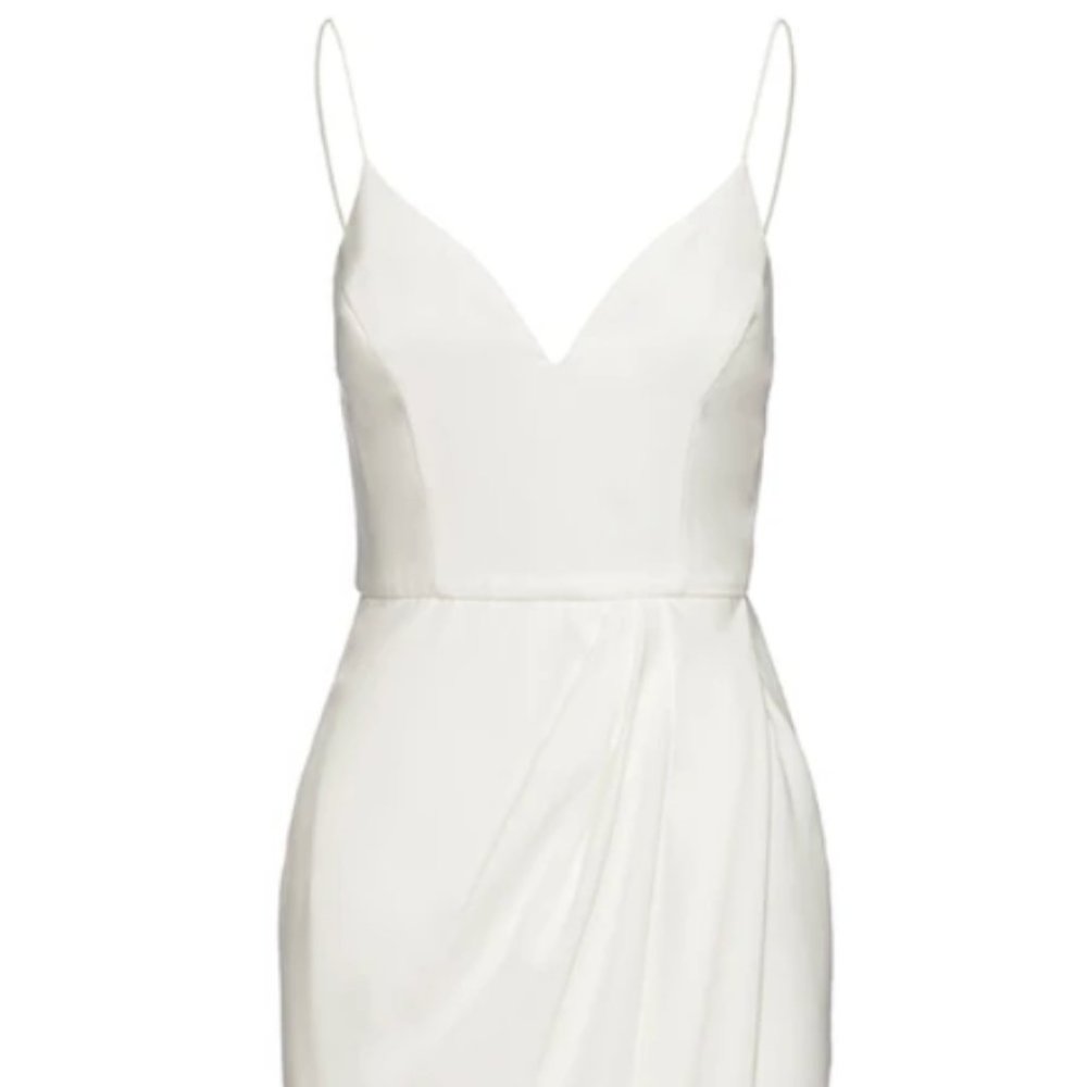 NWT Shona Joy Core Cocktail Dress - Size 4 - Ivory